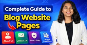 Complete Guide to Blog Website Pages